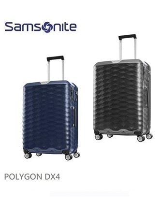 Samsonite 新秀麗 22吋行李箱 POLYGON DX4 創新2：8比例箱體 Hinomoto煞車雙軌輪 特價 