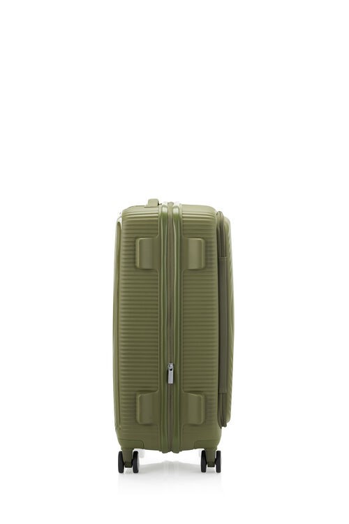 【CURIO AO8】24吋行李箱1/9箱體比例上掀式設計雙輪避震輪防盜拉鍊 美國旅行者AT