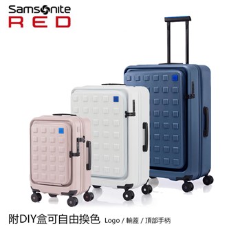 【TOIIS M HN6】20/24/28吋上掀式行李箱Timothy Goodman手繪塗鴉 Samsonite Red