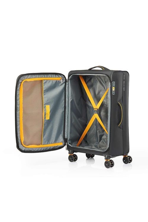 【APPLITE 4 ECO QJ6】25/27吋布面行李箱極輕2.7KG可擴充防盜拉鍊 Samsonite美國旅行者AT