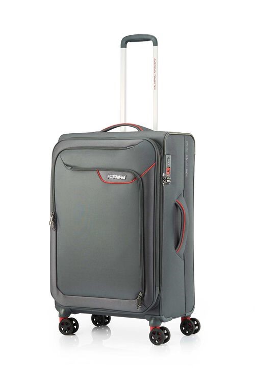 【APPLITE 4 ECO QJ6】25/27吋布面行李箱極輕2.7KG可擴充防盜拉鍊 Samsonite美國旅行者AT