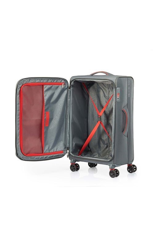 【APPLITE 4 ECO QJ6】25/27吋布面行李箱極輕2.7KG可擴充防盜拉鍊 Samsonite美國旅行者AT