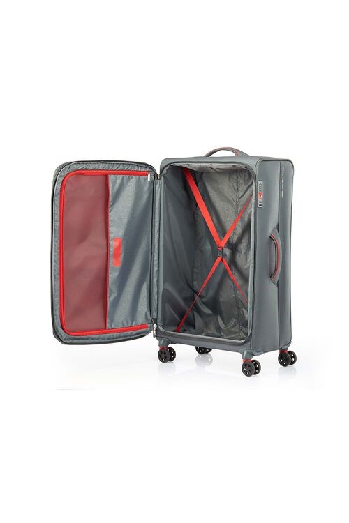 【APPLITE 4 ECO QJ6】28/31吋布面行李箱極輕3KG可擴充防盜拉鍊 Samsonite美國旅行者AT