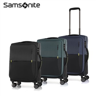 【STRARIUM GU6】20吋登機箱 輕量2.9kg 布面 可擴充 防盜拉鍊 雙軌輪 Samsonite 新秀麗