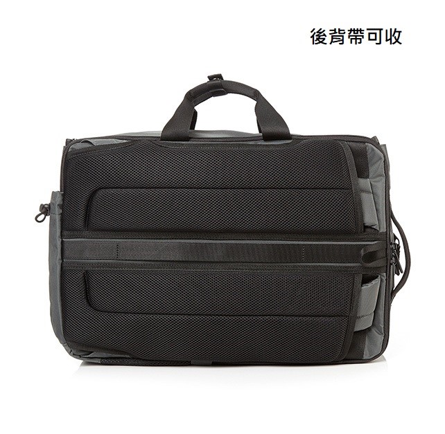【LUKOUT QR4】三用15.6吋筆電後背包(後背肩背手提)側邊水瓶袋可插掛多隔層商務差旅推 SamsoniteRED