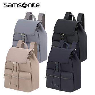 【ZALIA KM4】翻蓋式後背包 精緻時尚 輕裝上陣 商務女性最佳首選Samsonite新秀麗