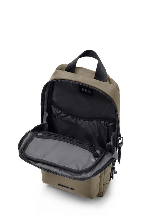 【LYNDON UA5】斜肩包 休閒旅行輕裝上陣 可調整式肩背帶Samsonite RED