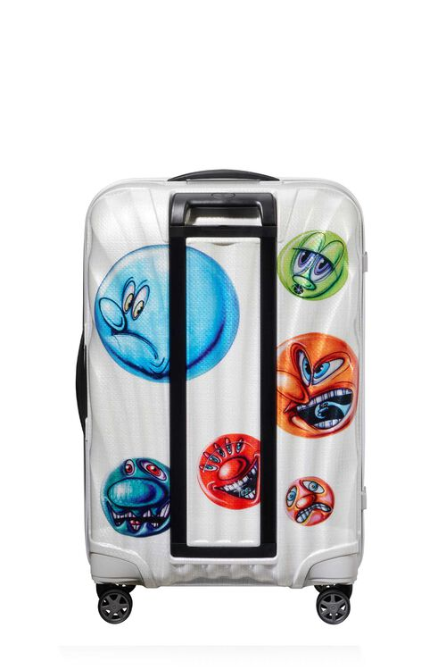 全球限量【C-LITE CS2】25吋行李箱 Kenny Scharf 聯名款貝殼箱 歐洲製雙拉桿雙軌輪 Curv材質 Samsonite 新秀麗