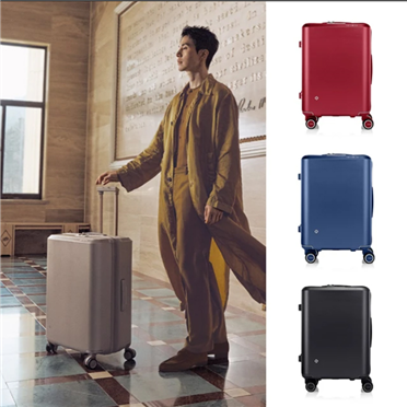 【EVOAZ QX0】20吋行李箱 拉絲光澤防盜拉鍊PC減震輪防撞角 Samsonite 新秀麗