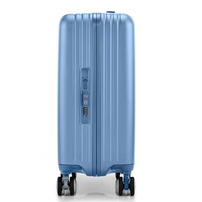 新品【LOCKATION QI9】20吋無拉鍊框扣登機箱 一點式扣鎖 煞車輪 避震輪 標準登機尺寸 Samsonite 美國旅行者AT