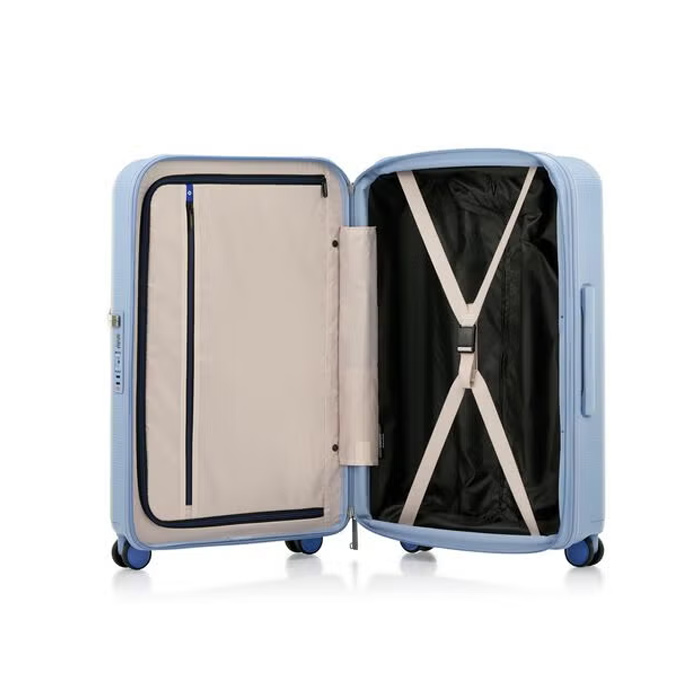 新品 Samsonite 新秀麗【 MODIO US8】日本旅遊推薦 上掀/前開/側開 28吋行李箱 三種尺寸可套疊收納、可擴充、滾珠軸承的靜音雙輪附，附贈一個收納袋