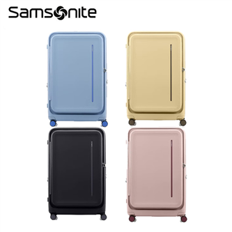 新品 Samsonite 新秀麗【 MODIO US8】日本旅遊推薦 上掀/前開/側開 24吋行李箱 三種尺寸可套疊收納、可擴充、滾珠軸承的靜音雙輪，附贈一個收納袋