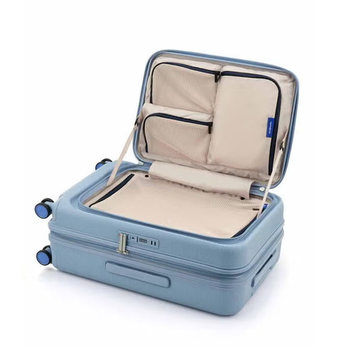 新品 Samsonite 新秀麗【 MODIO US8】日本旅遊推薦 上掀/前開/側開 24吋行李箱 三種尺寸可套疊收納、可擴充、滾珠軸承的靜音雙輪，附贈一個收納袋
