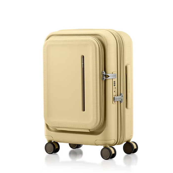 新品 Samsonite 新秀麗【 MODIO US8】日本旅遊推薦 上掀/前開/側開 20吋筆電行李箱 三種尺寸可套疊收納、可擴充、滾珠軸承的靜音雙輪附，附贈一個收納袋