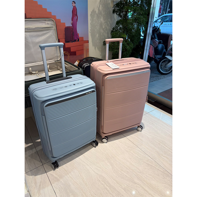 新品 Samsonite 新秀麗【PARALUX HS KT2 】日本旅遊推薦 上掀/前開/側開 24吋 可擴充四輪行李，雙開口結構，Apple AirTag™ 專用收納夾層    